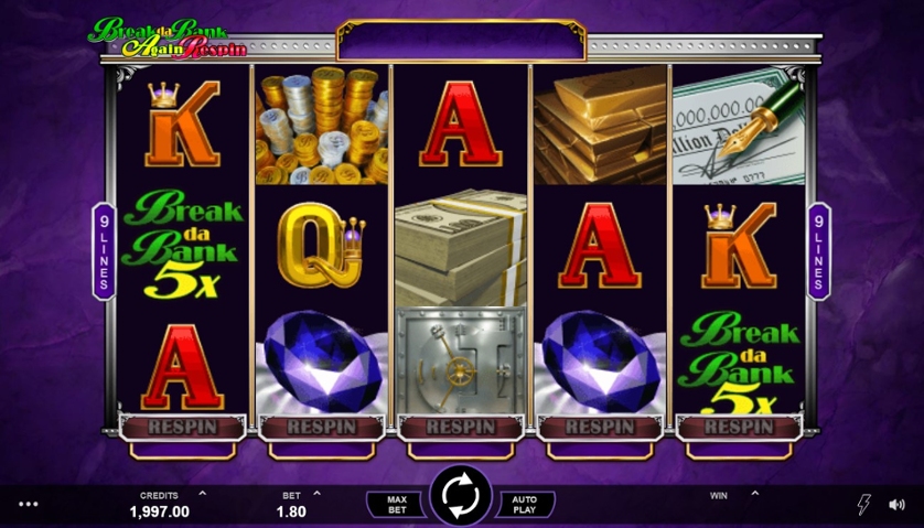   Break da Bank Again Respin  Microgaming  LEON casino